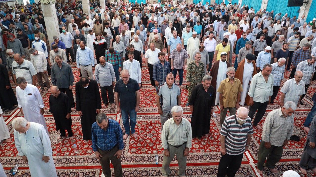 آية الله الطباطبائي الأشكذري: "إنّ العقوبات الاقتصادية الأمريكيةَ الأخيرةَ إعلانُ حربٍ على الشعب السوريِّ الذي سيتجاوزها منتصراً"